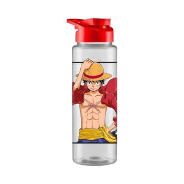 Imagem de Garrafinha Squeeze Infantil Personagem 750ml Livre Bpa Tampa - Bandeir