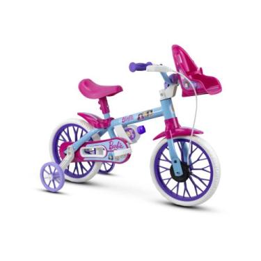 Imagem de Bicicleta Infantil Aro 12 Barbie 2 Nathor - 108001060001