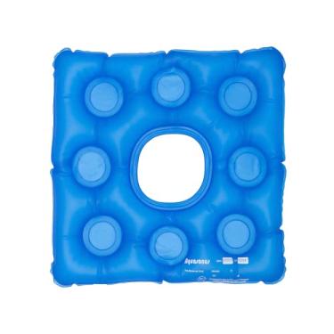 Imagem de Almofada De Gel Quadrada Com Orifício Caixa De Ovo Anti-escaras - Aquasonus