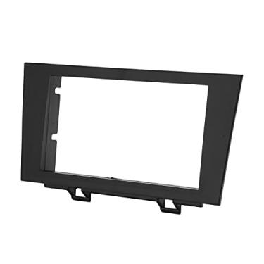 Imagem de Painel estéreo Dash, quadro de rádio resistente ao desgaste ABS durável para carro