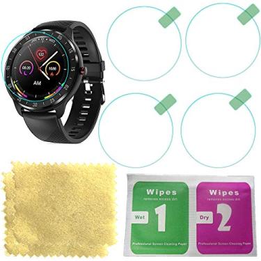 Imagem de Protetor de tela octelect para canmixs protetor de tela de relógio inteligente com 4 peças em um pacote