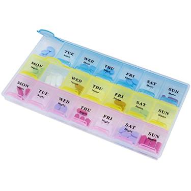 Imagem de MEDca Weekly Pillly Organizer, Three-Times-a-Day, 1 Pill Organizer ...