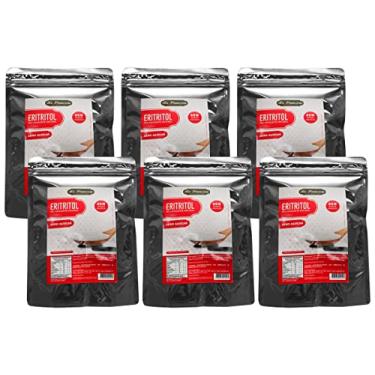 Imagem de Kit 6 Eritritol Adoçante Natural Sem Açúcar La Pianezza 1kg