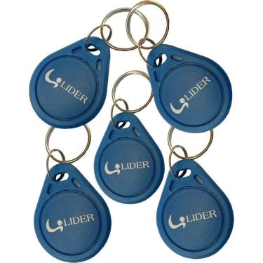 Imagem de Chaveiro Tag Para Porteiro Coletivo Com Rfid Lider Com 5 Unidades