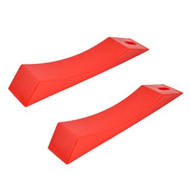 Imagem de Deadlift Bar Placas para Carga e de Forma Eficiente-para a & Fitness, Formação Cruz, powerlifting, Vermelho