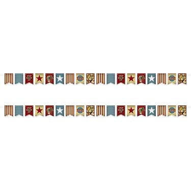 Imagem de Beistle Serpentina de circo vintage, multicolorida