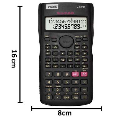 Imagem de Calculadora Cientifica 12 Digitos 240 Funçoes V-82Ms Vighs - Hayamax