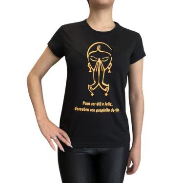 Imagem de Camiseta Baby Look Ecológica "Propósito De Vida" - Bora Ter Consciênci