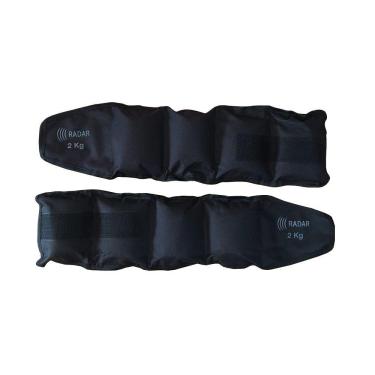 Imagem de Par de Tornozeleira Caneleira de 2KG Profissional Reforçada