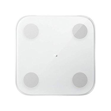 Imagem de balança profissional de peso corporal humano balança antiderrapante digital de vidro temperado seguro para casa durável