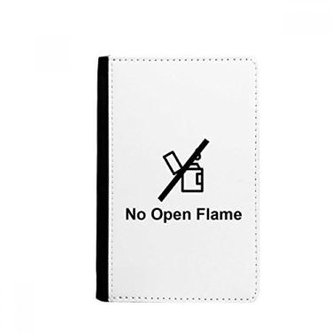 Imagem de Carteira Notecase Burse com estampa de símbolo preto sem chama, porta-cartões