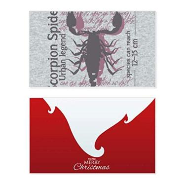 Imagem de Discover World – Cartão de felicitações de Natal com organismo marinho lagosta