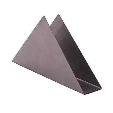 Imagem de PORTA GUARDANAPOS EM AÇO INOX ESCOVADO 19x8,5cm
