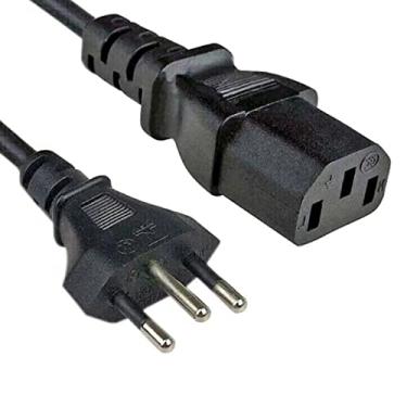 Imagem de Cabo de Força Energia Tripolar PC/Impressora/Monitor