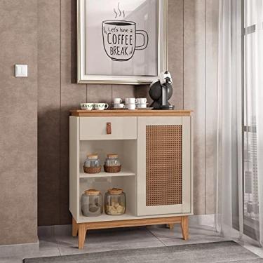Imagem de Aparador Café Rubi Casa D Off White/Noce