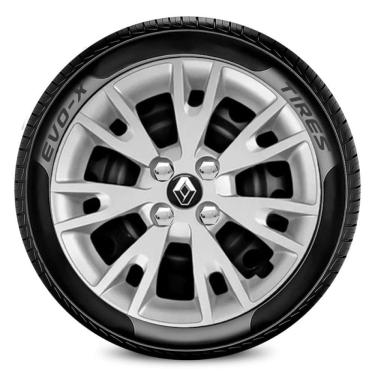 Imagem de Kit Calota Logan Sandero 2019 2020 2021 Encaixe Aro 15 878