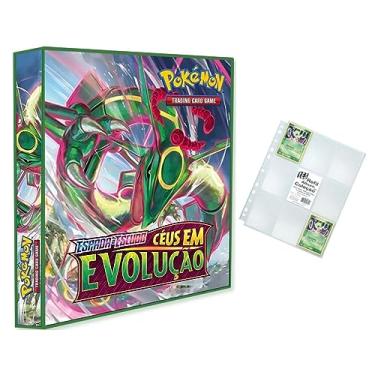Imagem de Álbum Pokémon Pasta Fichário para Cards - ESPADA&ESCUDO - Céus em Evolução + 10 folhas YES