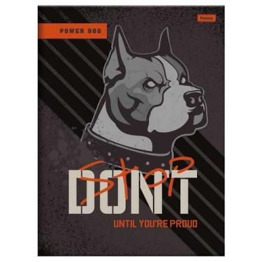 Imagem de Caderno Brochura Power Dog Grande 80 Folhas Foroni