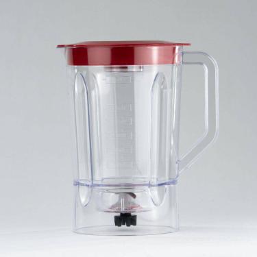 Imagem de 9341 - Copo Mondial Turbo L850/ 900 Cristal (Tampa Verm)