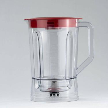 Imagem de 9839 - Copo Mondial Turbo Chef 1000w Multi Pro Sangel Cristal (Tampa Vermelha)