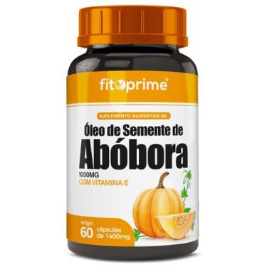 Imagem de Óleo De Abóbora Extraído A Frio + Vitamina E 60 Cápsulas - Fitoprime