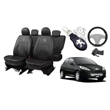 Imagem de Capa de couro para o banco 207 2008-2014 proteção impermeável