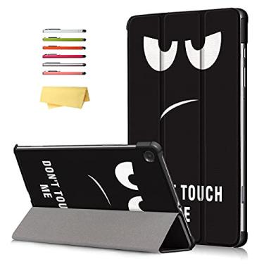 Imagem de UUcovers Capa para Galaxy Tab S6 Lite de 10,4 polegadas, modelo 2022/2020 (SM-P610/P613/P615/P619), capa inteligente com suporte de três dobras com despertar/hibernar automaticamente, capa leve e fina