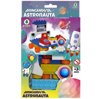 Imagem de Blocos de Montar Brincando de Astronauta Monte Libano
