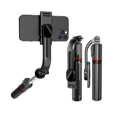 Imagem de Pau De Selfie Tripe Retrátil Com Bluetooth Para Celular Com Controle -