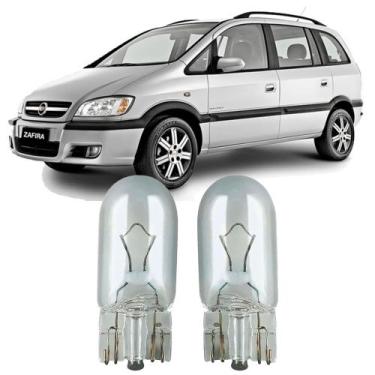 Imagem de Par Lâmpadas Pingo Original Esmagada T10 12v 5w 2825 Zafira Faroleta T