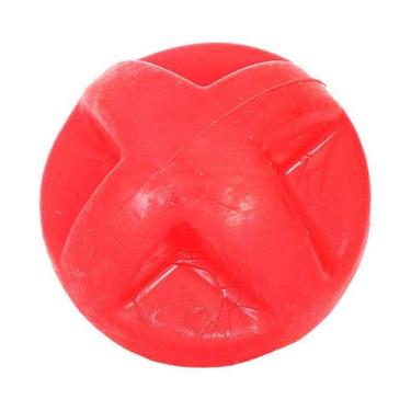 Imagem de Brinquedo Furacão Pet Bola de Borracha Maciça Superball Vermelho para 