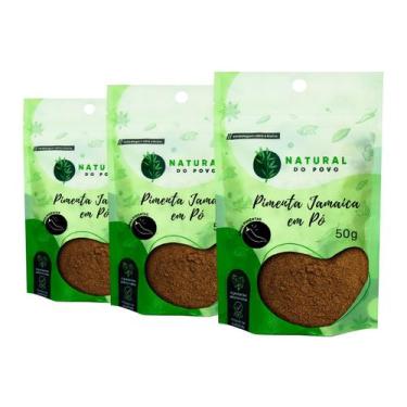 Imagem de Pimenta Jamaica em Pó Importado Qualidade Premium Kit 3 Pouch 50g  - R