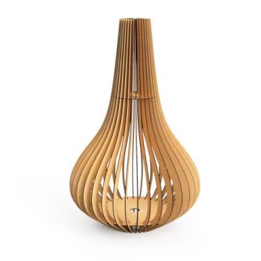 Imagem de Luminária de Chão PELICANO - MDF CRU - CORALISA, Bivolt