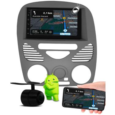 Imagem de Multimidia 7" Polegadas Android Palio Fire G2 Siena Strada Weekend Sem Ar CarPlay Wi-Fi + Câmera de Ré