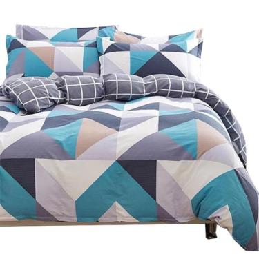 Imagem de Edredom dupla face casal queen 2,20 x 2,00 - grosso - estampas variada