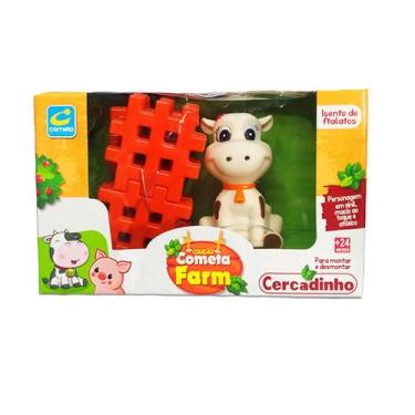Imagem de Fendinha De Brinquedo Monta E Desmonta Vaquinha - Cometa Brinquedos