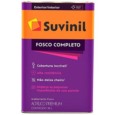 Imagem de Tinta para parede acrilico fosco completo 18L - Algodão egipcio - 50146046, Suvinil Tintas