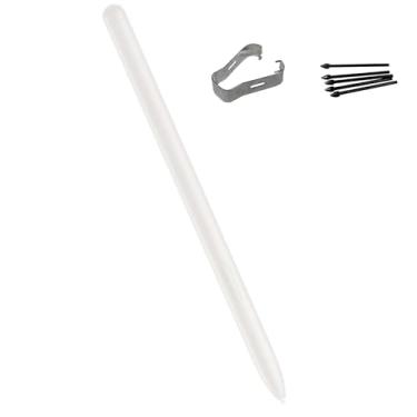 Imagem de Caneta Stylus de substituição para Galaxy Tab S10 Plus para Samsung Galaxy Tab S10 Ultra Stylus para Galaxy Tab S10 Plus S Pen sem Bluetooth com 5 pontas grátis (branca)