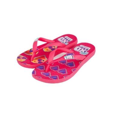 Imagem de Chinelo PK XD Pampili Love Estampa Poppy Pink e Colorido - CHINELAR