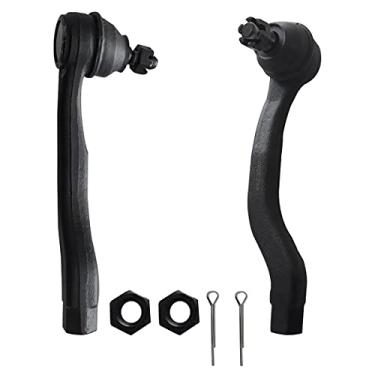 Imagem de HHCM Terminais de direção externos dianteiros 2 peças ES3331R ES3332R para Acura EL 97-00, Integra 94-01, kit de extremidade de tirante externo para Honda Fit 09-14, Insight 10-14, Civic 92-00, CR-V 97-01, Civic Del Sol 93-97