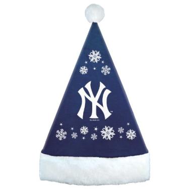 Imagem de Boné de Papai Noel MLB New York Yankees Floco de Neve