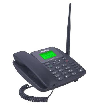 Imagem de Telefone Celular Mesa Aquário CA-42SX 4G/3G Dual Chip WI-FI, Preto