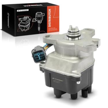 Imagem de A-Premium Distribuidor de ignição com tampa e rotor compatível com Honda Civic 1996 1997 1998, Civic del Sol 1996-1997