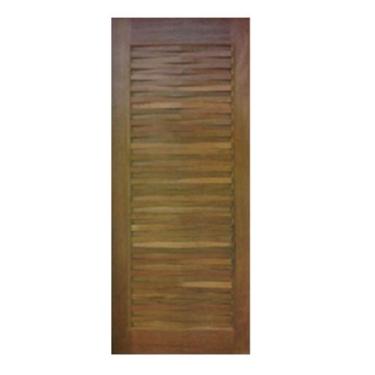 Imagem de Porta de Madeira Ripada Maciça Cedro Arana Casmavi, 90cm x 210cm