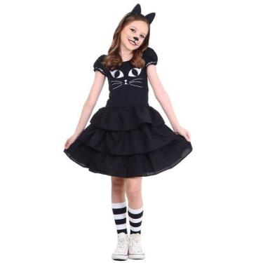 Imagem de Fantasia Gato Preto MENINA - HALLOWEEN - QUIMERA KIDS, 2