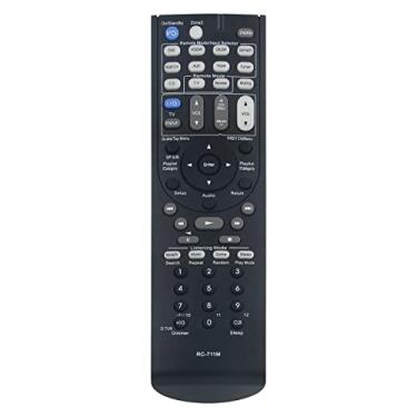 Imagem de PERFASCIN Controle remoto de substituição RC-710M compatível com receptor AV Onkyo Home Theater HT-S7100 TX-SR606B TX-SR606S TX-SR606
