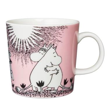 Imagem de Caneca Moomin Arábia (árabe) rosa rosa, amor (importação do Japão)