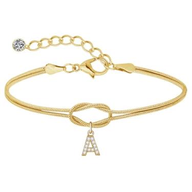 Imagem de Dlknp Conjunto de 3 pulseiras banhadas a ouro 14K para mulheres, pulseiras douradas, pulseiras modernas, joias ajustáveis, One Size, Cobre, Sem Pedra Preciosa