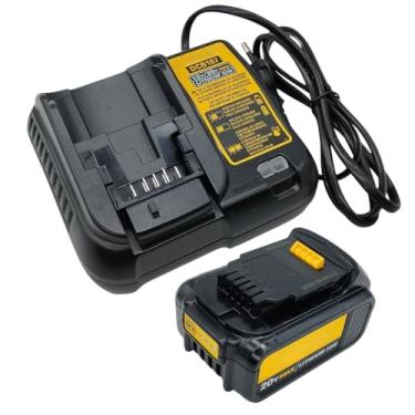 Imagem de Kit Carregador DCB107-BR Bivolt Bateria DCB200-B3 Compatível com Ferramentas DeWalt N462057 NA06924