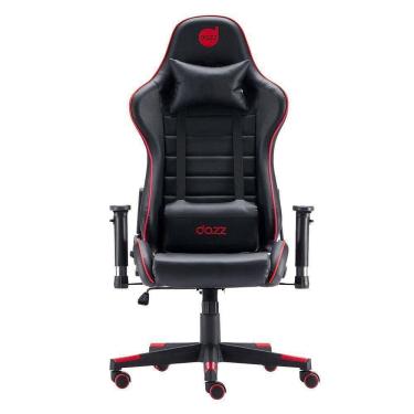 Imagem de Cadeira Gamer Dazz Prime X V2 Preto E Vermelho Com Almofada